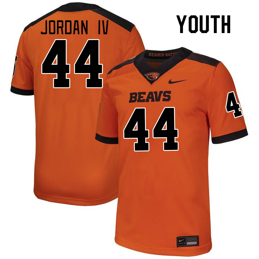 Youth #44 Melvin Jordan IV Oregon State Beavers College Football Jerseys Stitched-Orange